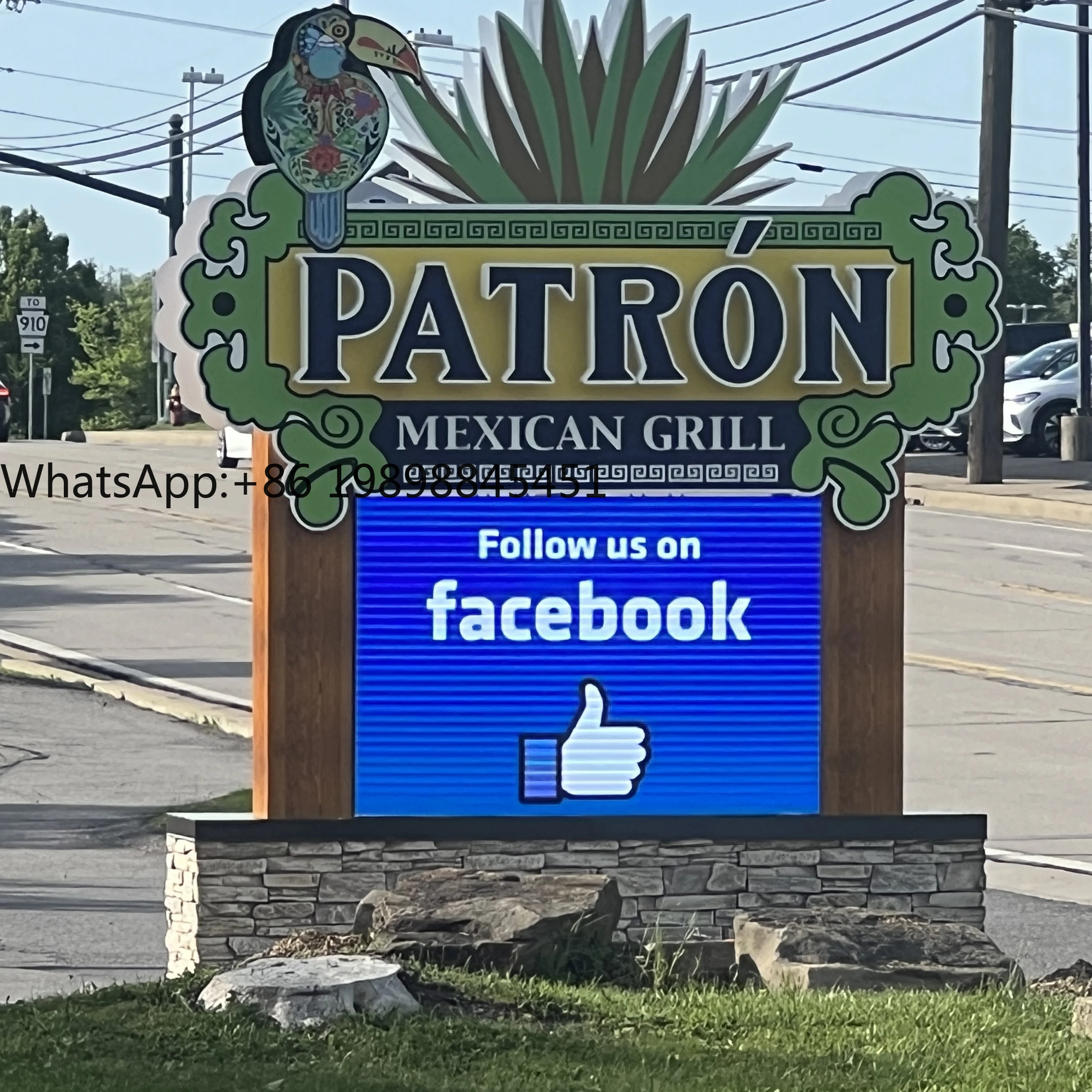 

Waterproof and Dustproof P6.35 LED Display Outdoor Full Color LED Video Wall