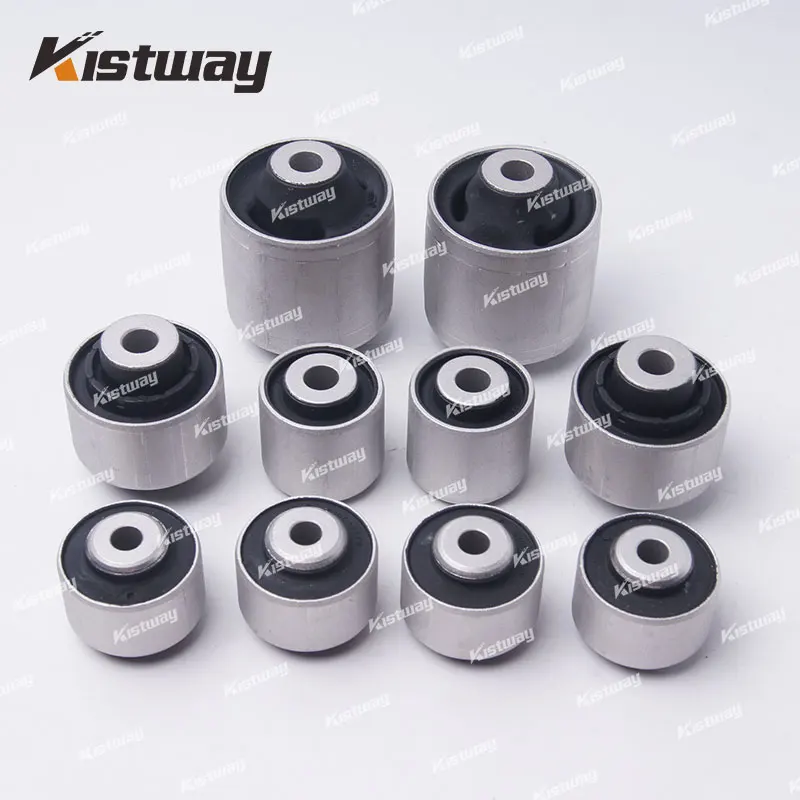 10PCS Good Quality Front Suspension Control Arm Bushing Kit For Audi A6 05-11 C6 A6L 4F0407183 4E0407182 4E0407181 8D0407515