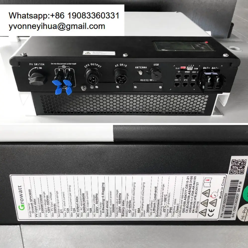 Cheap Sungrow Inverter Hybrid Sh10rt System