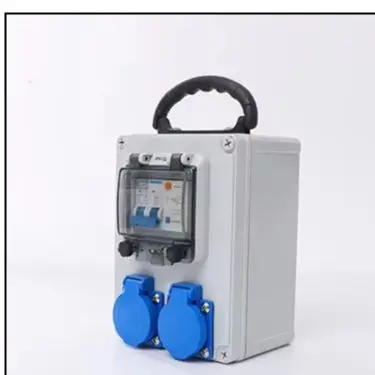 IP67 Portable Switch Socket Box Wall Power Distributor With Socket 2×16A 250V For Test Measurement Tool Accessory