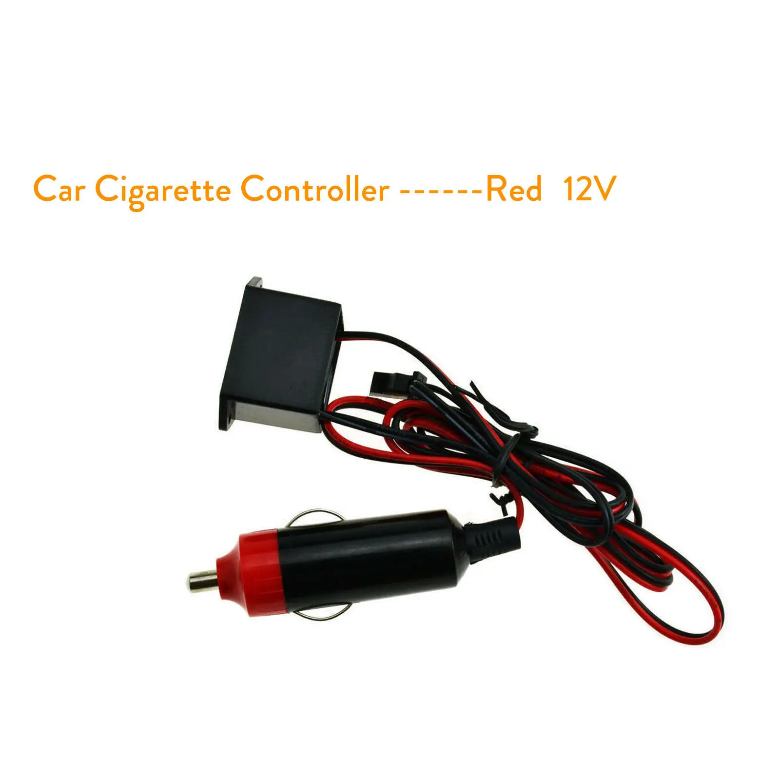 DC 12V 5V 3V Battery Driver Inverter USB Car Ciggrette Controller EL Wire Splitter Connectors For Flexible Neon Light EL Wire