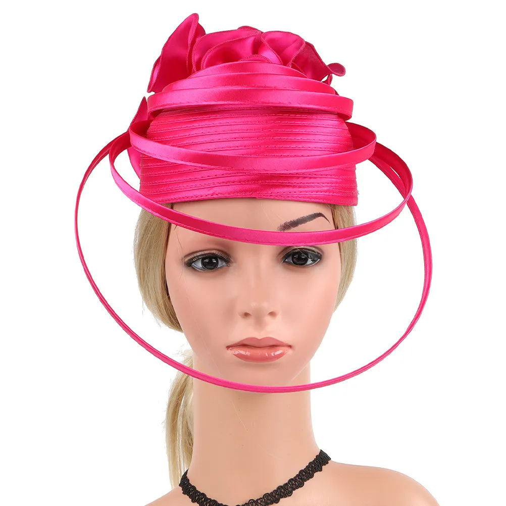 

Women Fascinator Headband Tea Party Hat Banquet Wedding Bride Headdress Pretty Fade-Resistant Sophisticated Charm Dressing