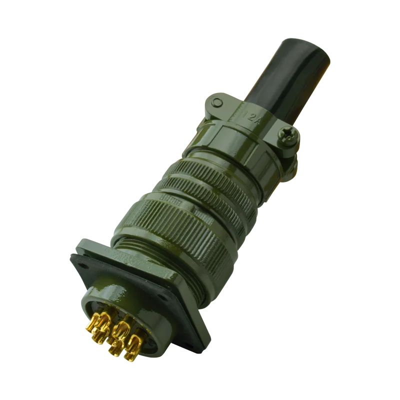 

MS5015 8 Core U.S. Military Standard Aviation Plug Connector MS3106A 22-23S MS3102A 22-23P 22-23 8 Pin 8P