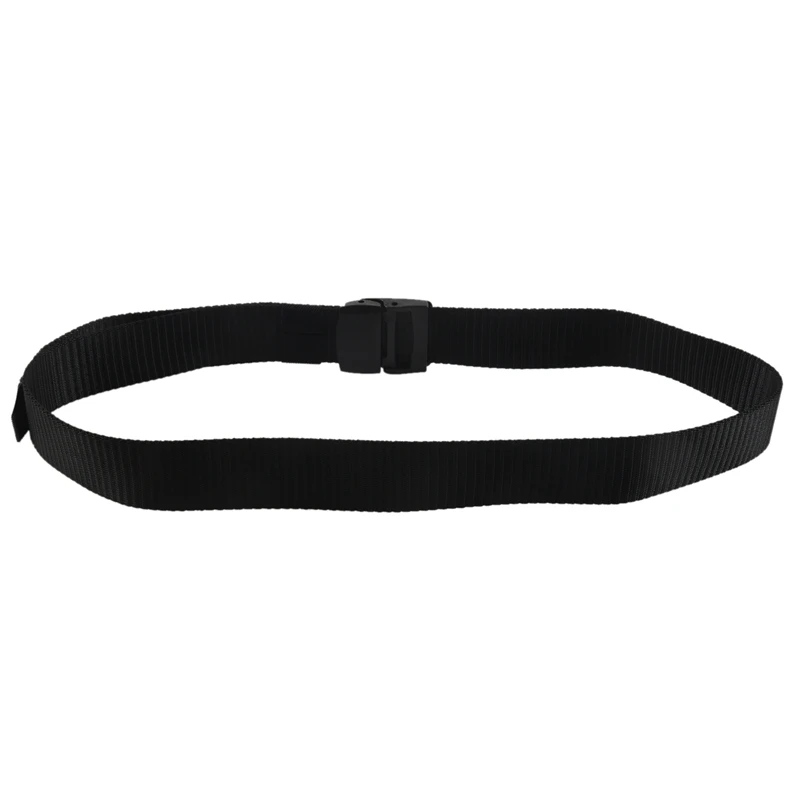 حزام قماش البرية للرجال ، معدن الحرة البلاستيك التلقائي مشبك ، 3X