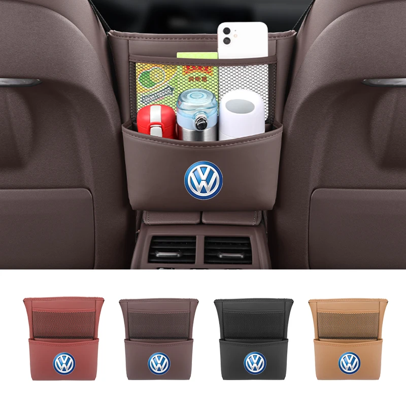 

Large Capacity Car Center Console Seat Storage Bag For VW GTI Polo Passat Scirocco Golf Jetta Sharan Beetle GTD GTE Sportcoupe