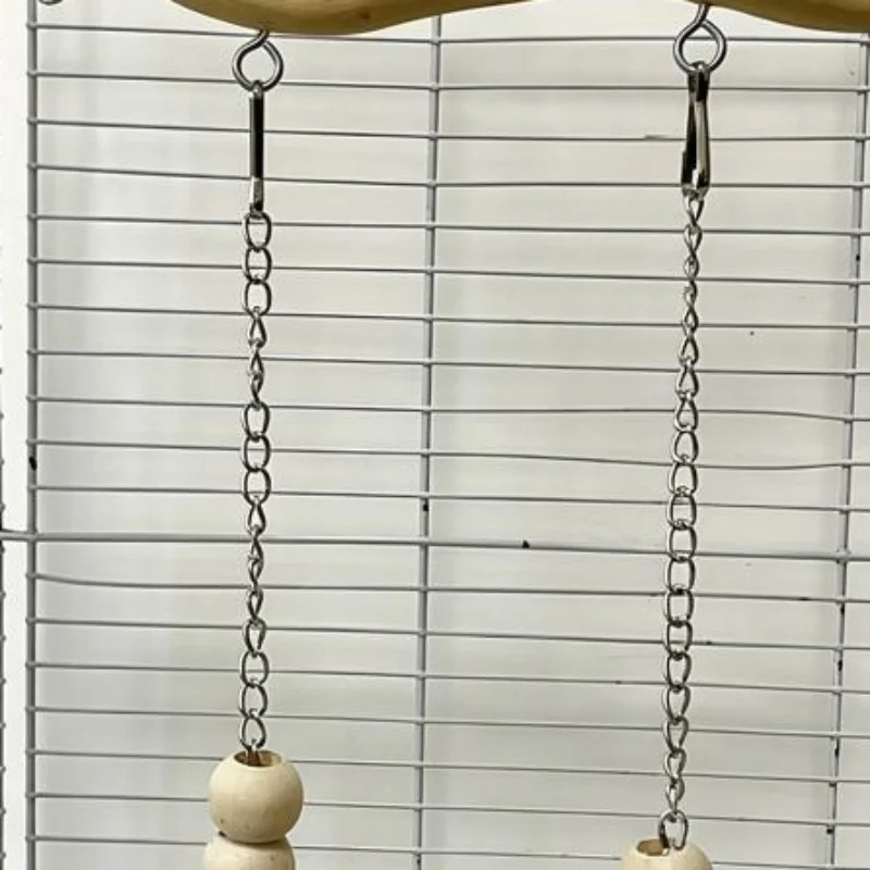 1 Piece of Accessory, Color and Style Shipped Randomly, Parrot Suspension Bridge Toy, Budgerigar, Lovebird, Cockatiel Toy, Swing