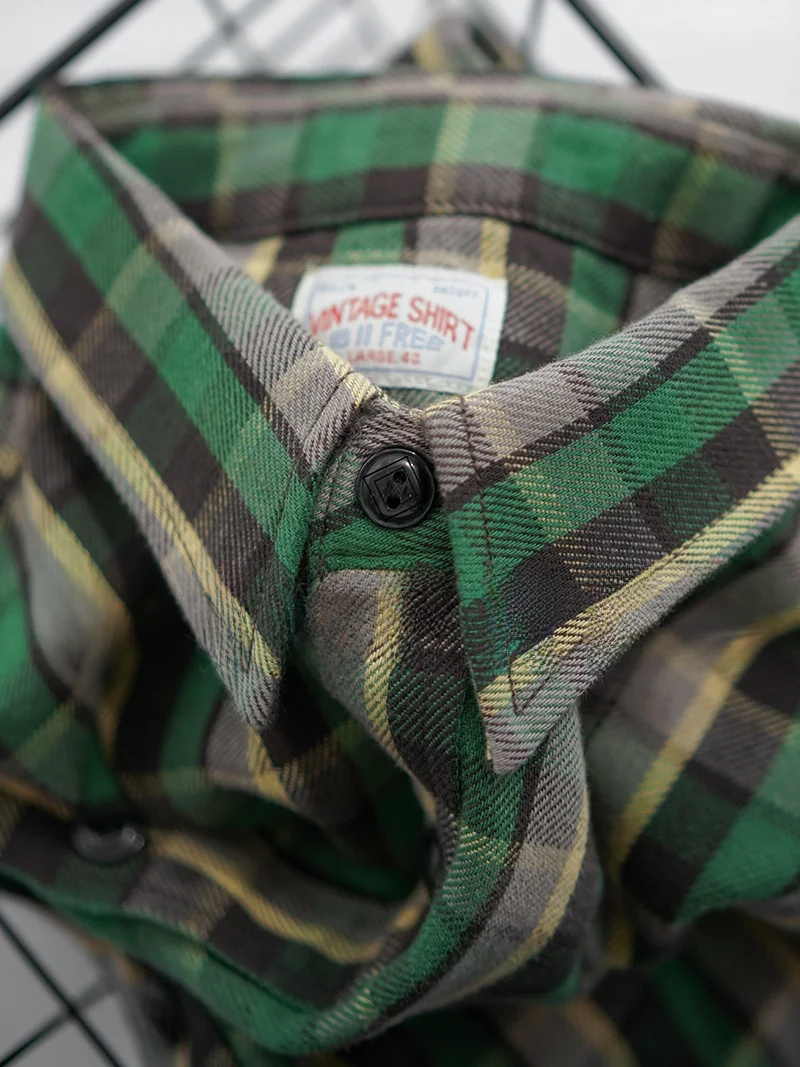 

BF оригинальные мужские Long Sve Plaid irt из чистого хлопка, повседневные, винтажные, осенне-весенние, сезонные, молодежные, модные, подставки