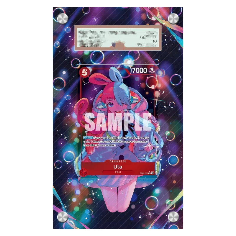 Anime Art Display for ONE PIECE Uta Memorial Collection Anime Games Expand Art Acrylic Protective Case Keychain Evaluation Level view 6