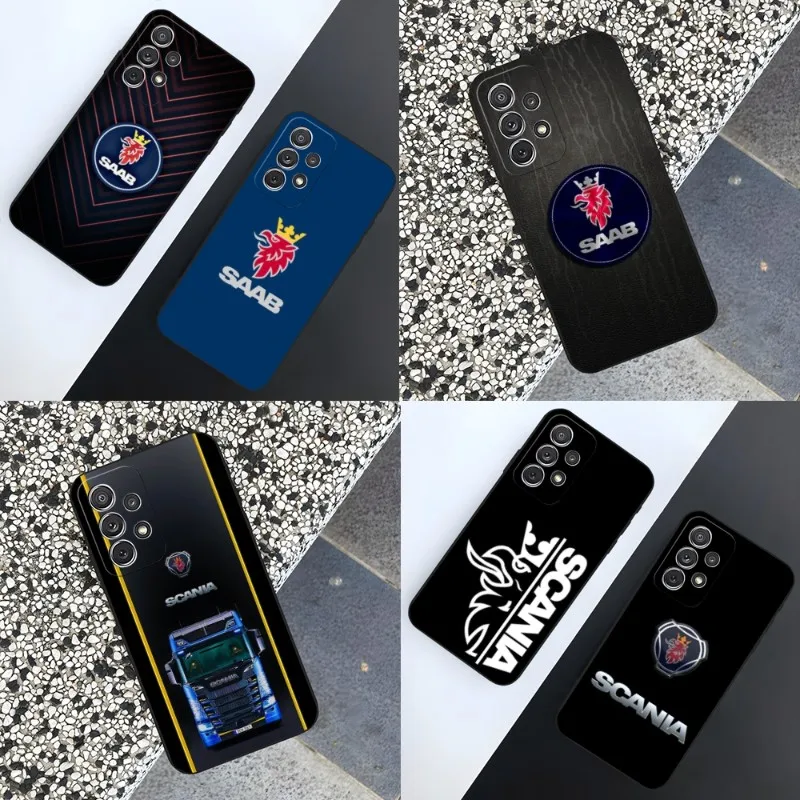 

Scanias Saabs Truck Phone Case For Samsung Galaxy S21 S22 S30 S23 S20 Ultra Fe S10 S8 S9 Note 10 20 Pro Plus Cover