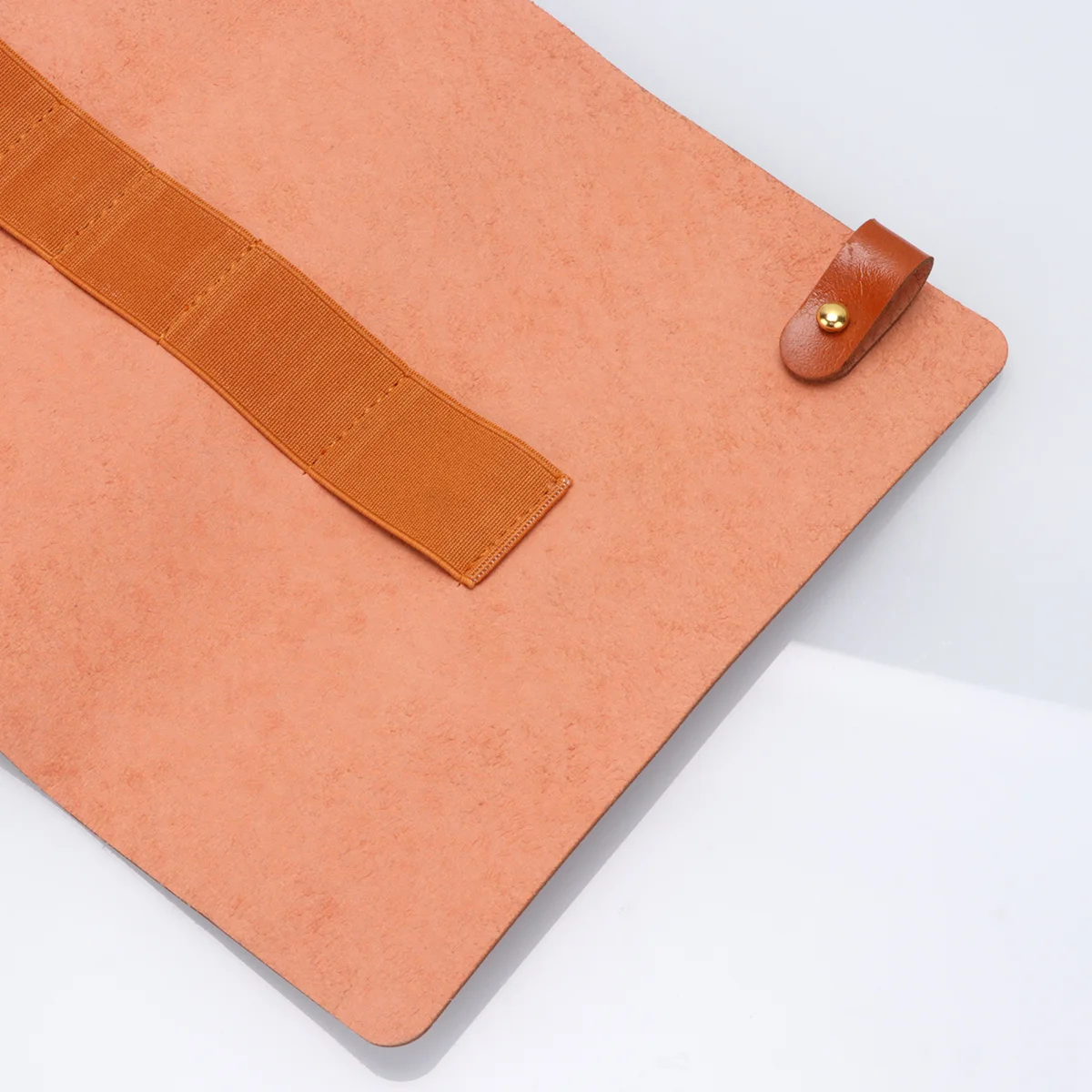 

Digital Storage Pen Bag Light Brown Roll Case Protective Soft Inner Layer for Pen USB Keys Digital Bag