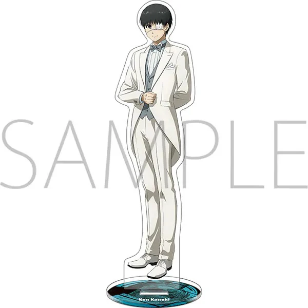 New Anime Tokyo Ghoul Acrylic Stand Juzo Suzuya Figure Desktop Decoration Collectible Ornament Character Model Gift Keychain