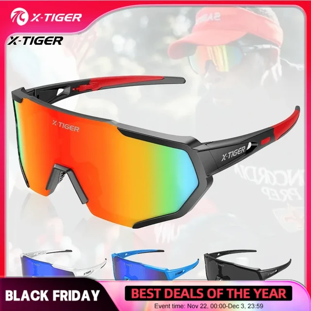 X TIGER Color Polarized Cycling Glasses Men Women Sports Sunglasses Road MTB Bike Bicycle Riding Protection Goggles JPC AliExpress