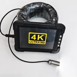 7Inch 2MP 316 Stainless Steel IP68 Inspection Camera Monitor System For Pipeline/Gutter/Drain