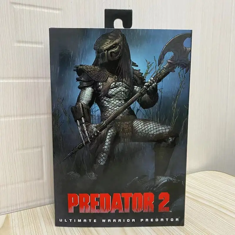 

Фигурка Neca Predator 2 Ultimate Warrior хищник, ПВХ, Коллекционная модель, игрушка, аниме, фигурка из ПВХ, подарки, игрушки, 18 см