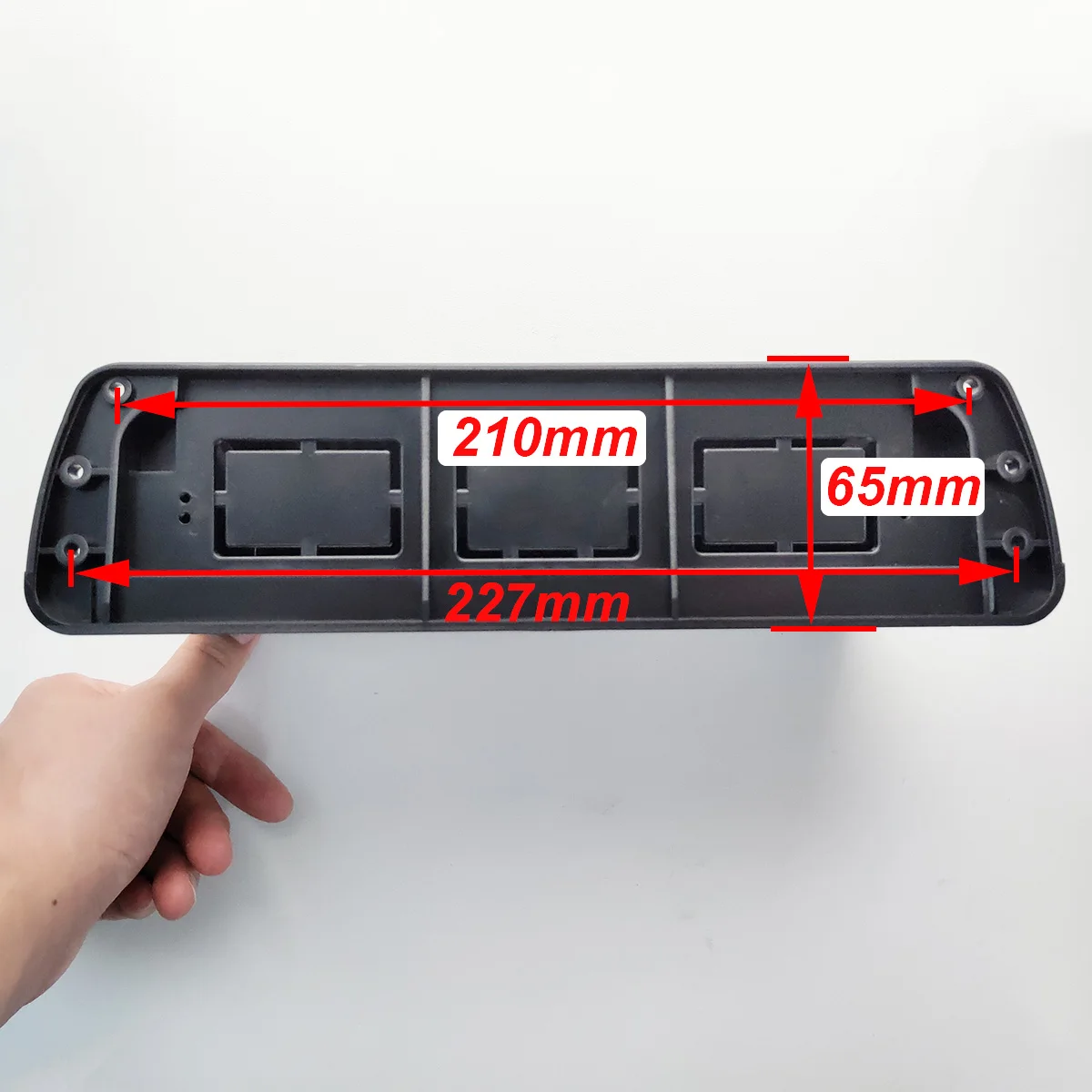 2Din 9inch Car Truck Radio Fascia Frame For Truck Motorhome  Stereo Panel Android Double Din Dash Mounting Frame Trim