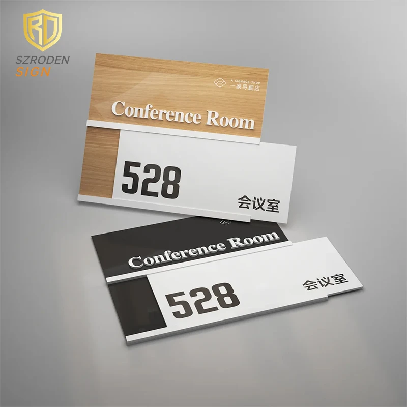 

House Address Number Sign Door Name Plate Acrylic Name Sign Door Hotel Door Plate