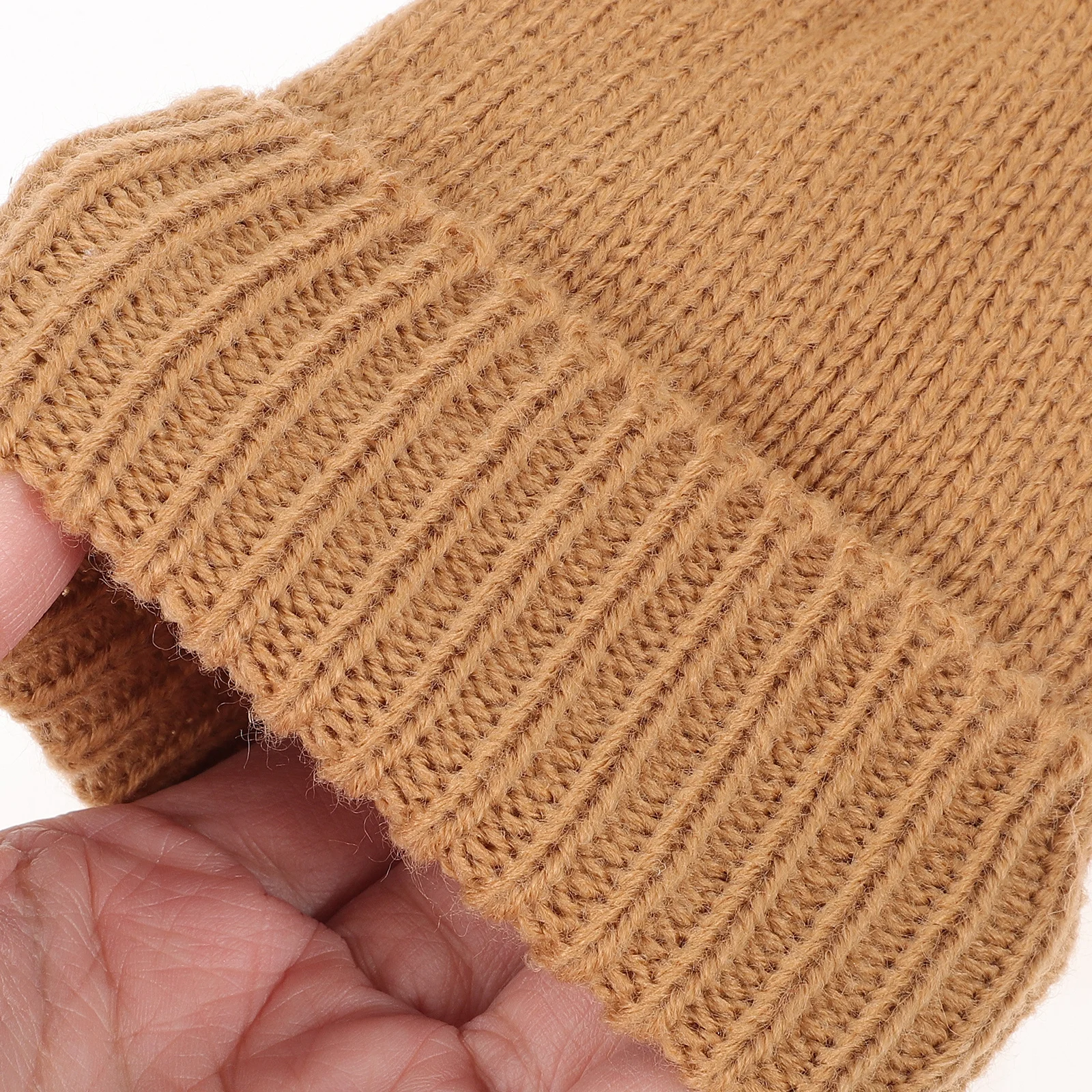 

1 Pair Winter Knit Gloves Full Finger Warm Windproof Reusable Lightweight For Outdoor Sports Cycling Skiing Snow Riding Gloves