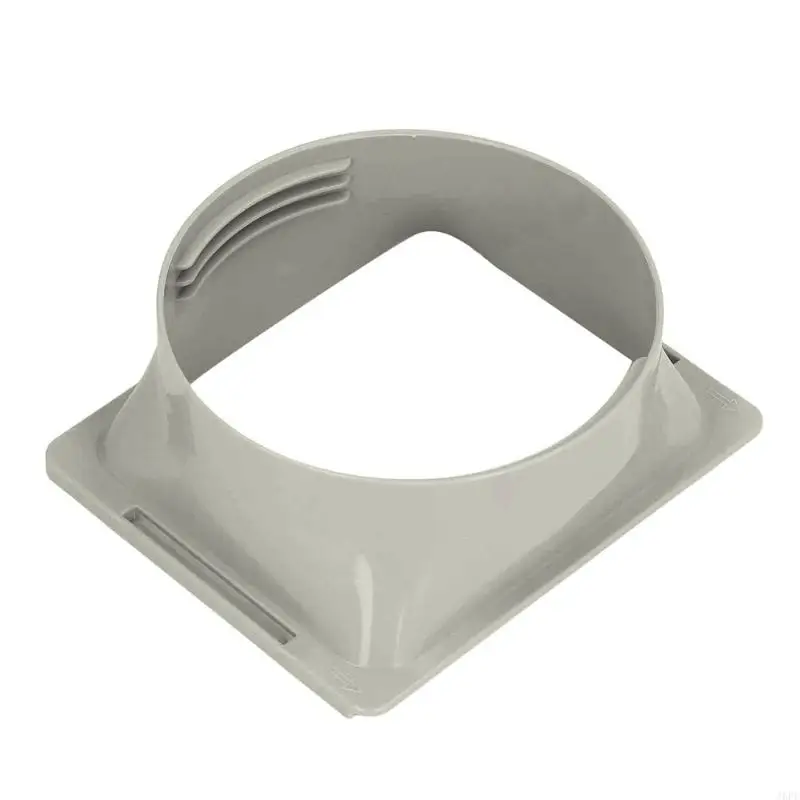 J6PE Air Conditioner Hose Tube Connector Square Duct Plastic Extender for Portable