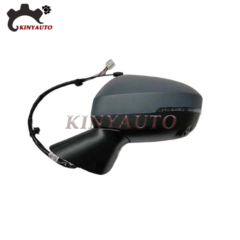 For Mitsubishi Outlander 2023 Side Mirror External Mirror Rearview Mirror Lens Turn Signal Shell Lower Shell Frame Cover