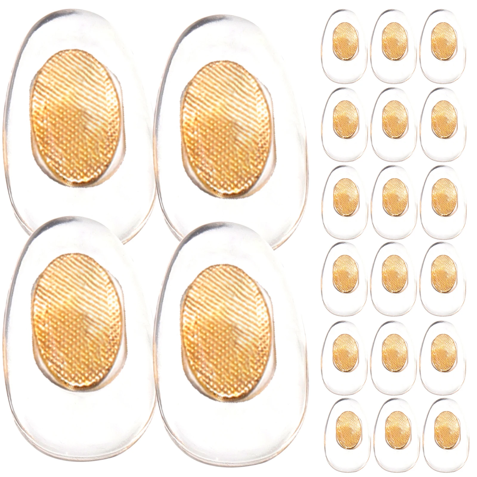 Nose Replacement Cushions For Glasses Silicone Eyeglass Nose Pads Anti-Slip Comfortable No Mark Easy Install