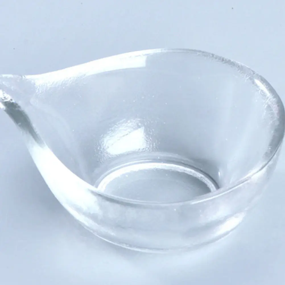 Glass Facial Mask Mixing Bowl Essential Oil Holder Beauty Salon DIY Spa Home Mixing Tool DIY Mask Accessory Essential Oil Bowl