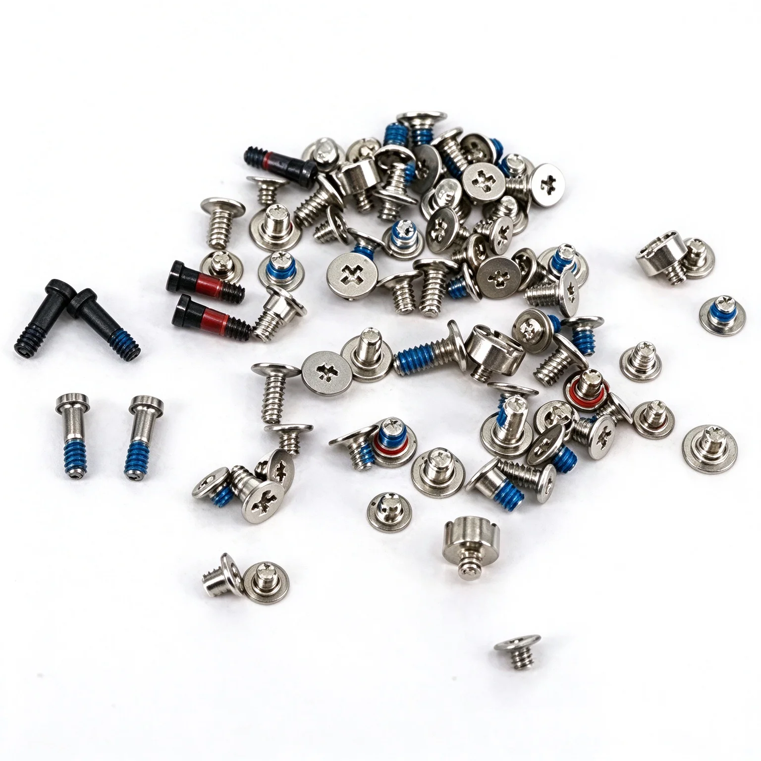 Full Screw Set Replacement for iPhone 5 5C 5S 6 6S 6Plus 6S Plus 7 8 7Plus X with Bottom Pentalobe Screws