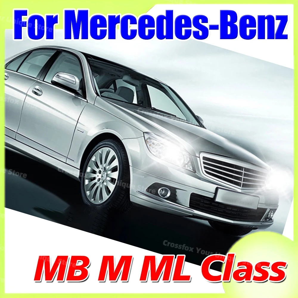 2Pcs T10 LED Bulbs Parking Lamp For Mercedes Benz MB M ML Class W163 W164 W166 ML350 ML320 ML500 ML400 Interior Clearance Lights
