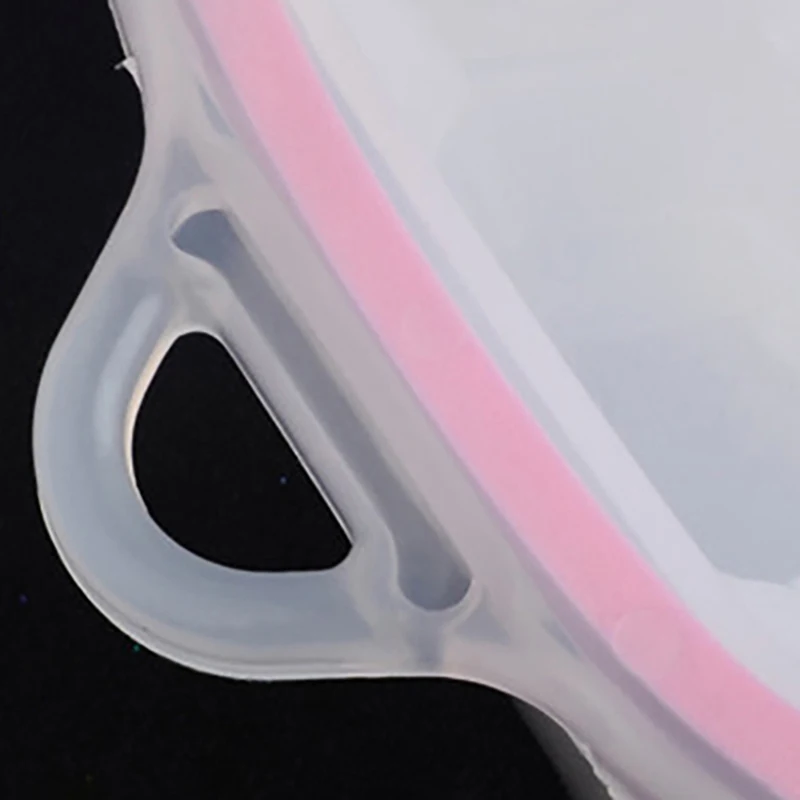 مسمار الفن Soaker السلطانية طبقة مزدوجة مانيكير مسمار غسل اليد السلطانية رشاقته دائم معلقة العناية بالأظافر Soaker السلطانية أدوات تنظيف الأظافر