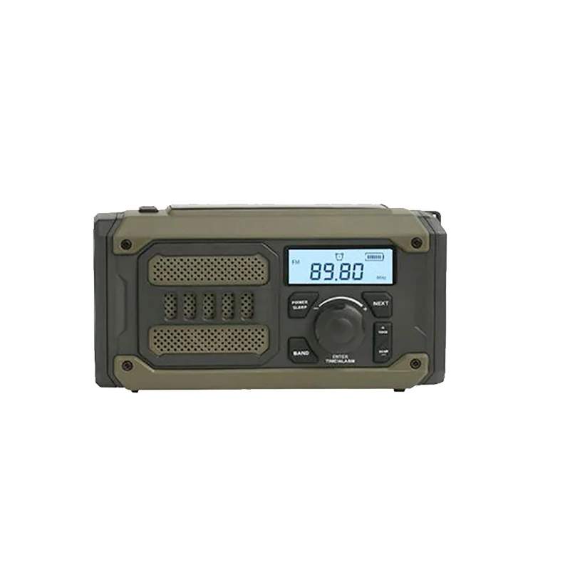 

CENTRALINTEL Solar Radio AM FM NOAA Weather Radio Portable Hand Crank SOS Outside Radio 2000mAh Cell Phone Emergency Charger