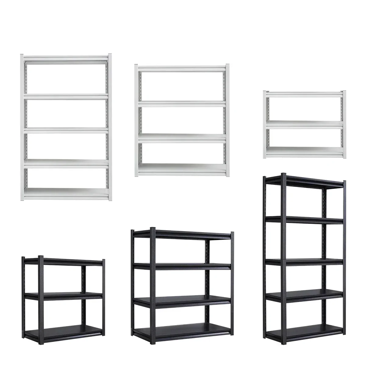 new arrival SalesDurable Cross-border Factory Storage Racks Customized Wearhouse Rack Strong Metal Rack Shelves Kitchen Steel