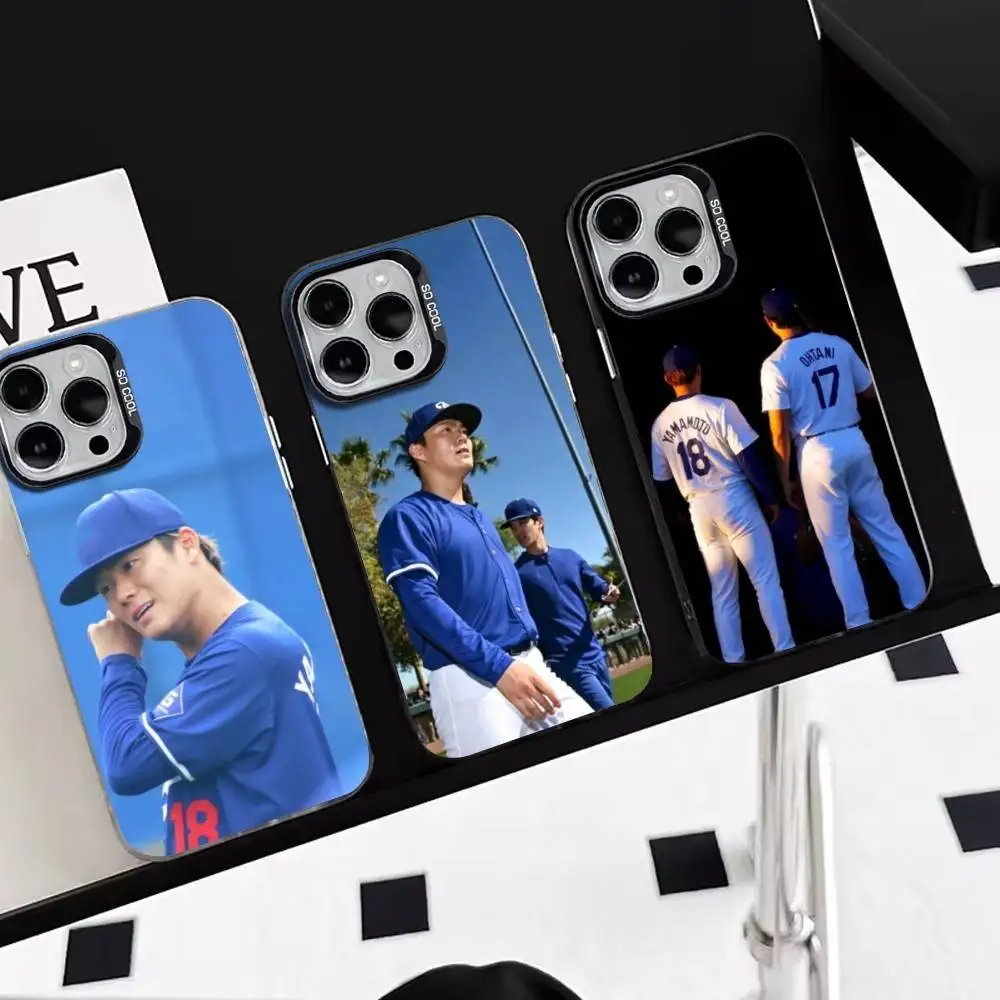 

Yoshinobu Yamamoto-Starting Pitcher-Baseball-Sport-Japan Phone Case For IPhone 17,16,15,14,13,12,11 Plus,Pro Max,XS,Colorful S