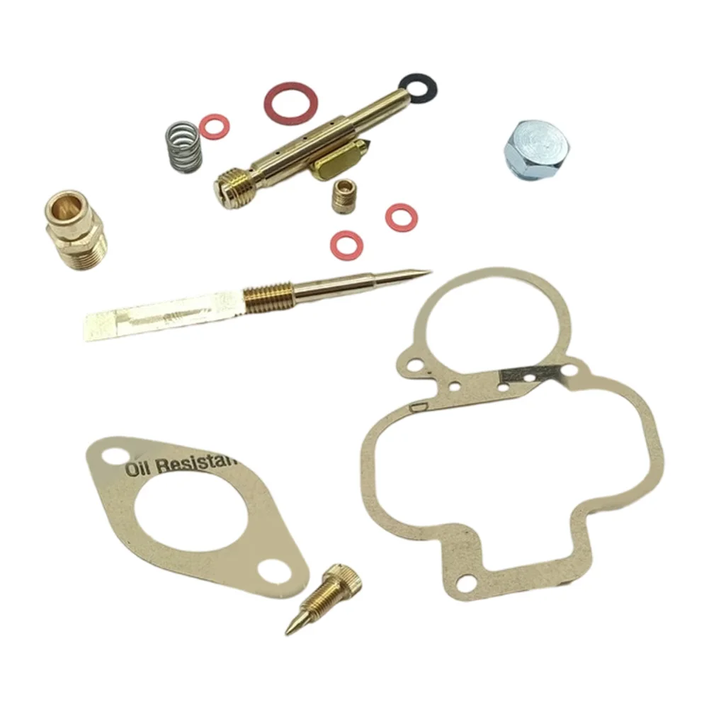 Carburetor Rebuild Kit For 1928-1931 For Ford Model A A-9590-T, 15Pcs Complete Set Garden Tools Lawn Mower Repair Parts
