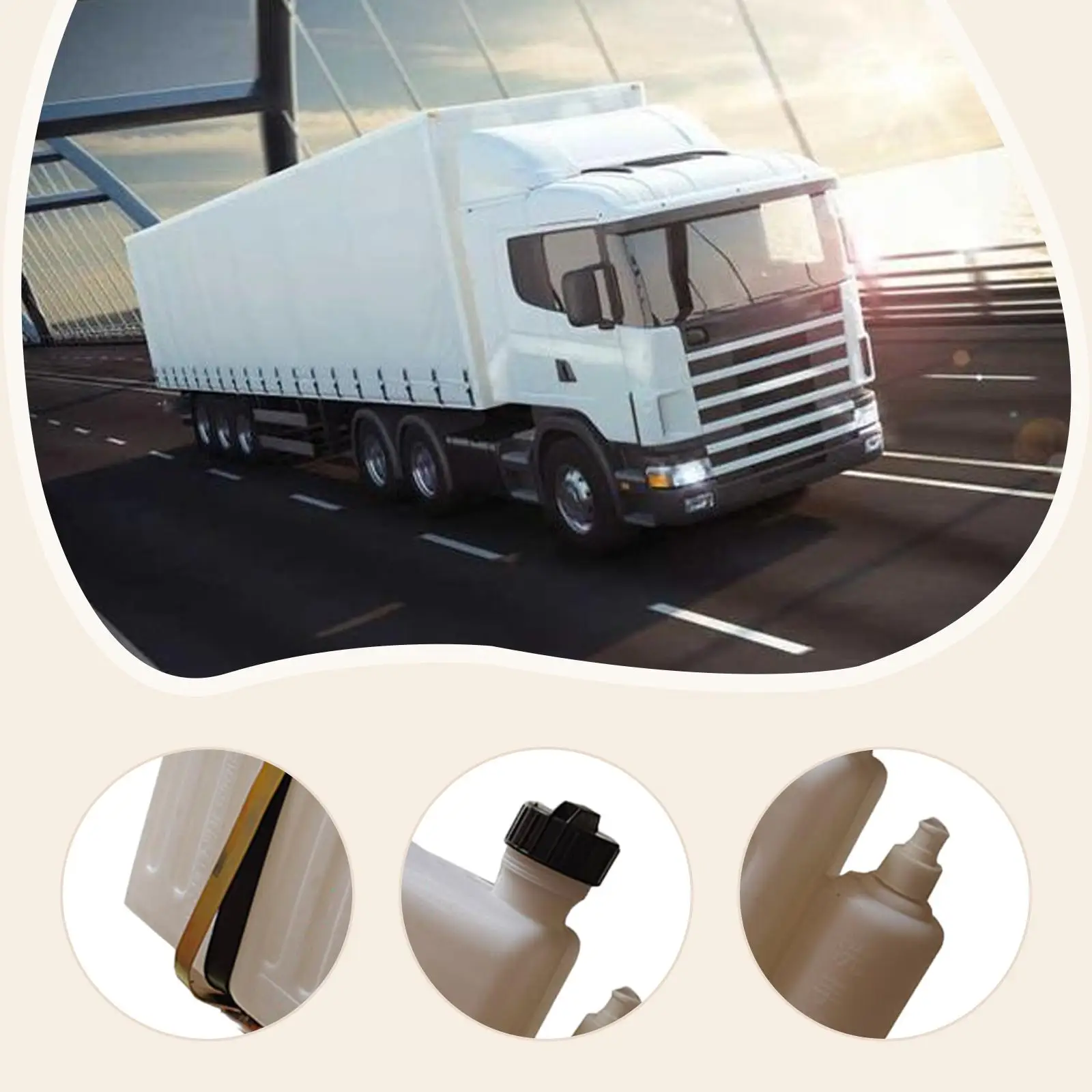 خزان مياه للغسيل اليدوي على الشاحنة، خزان تخزين مياه عملي ومتانة #5