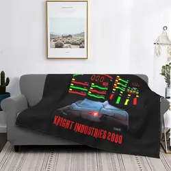 Knight Rider Kitt Dashboard Blanket Shaggy Textile Sofa Cover Skin Friendly Home Decotation