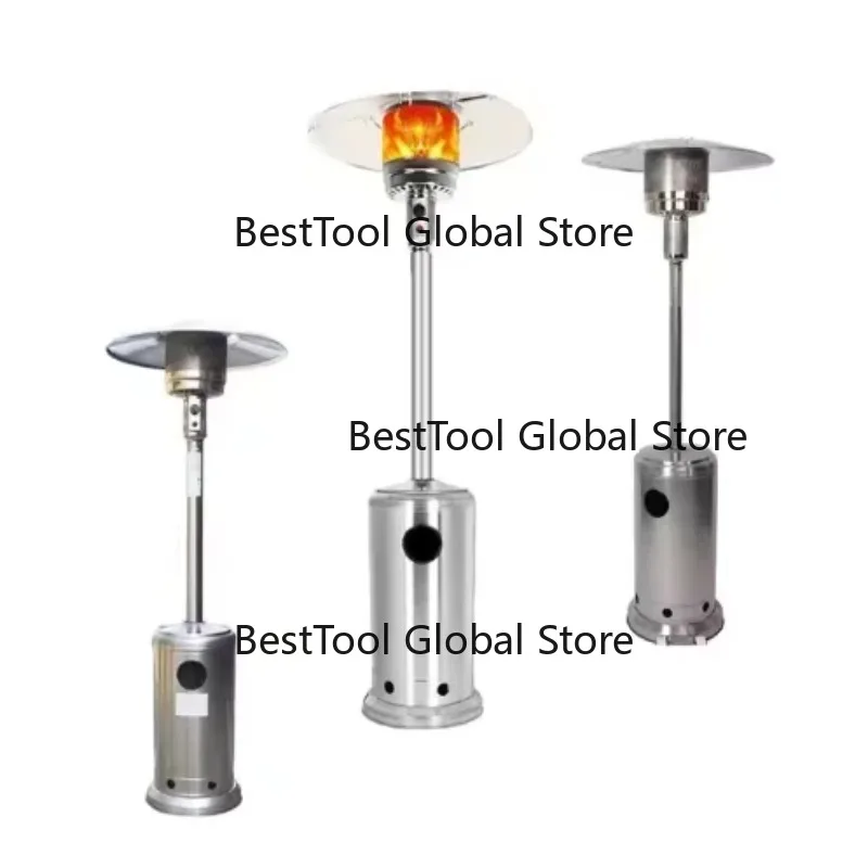 China Popular Modern 3kw Outdoor Patio Ga-s Heater Wall Mounted Stainless Steel Mushroom Style