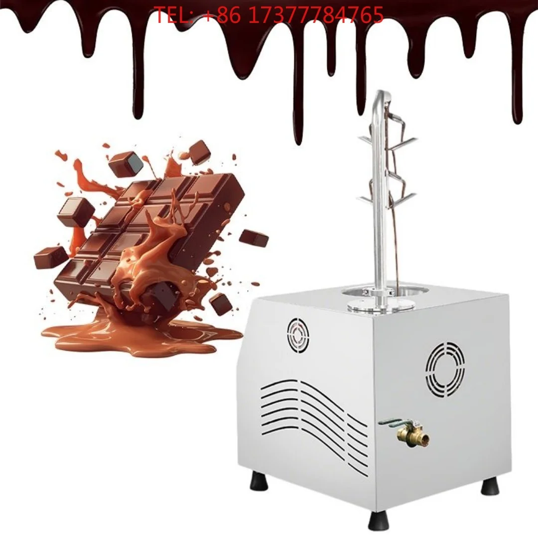 1000 W Chocolate Tempering Machine 5.5 L 304 Stainless Steel Fully Automatic Hot Chocolate Dispenser for Catering Equipment