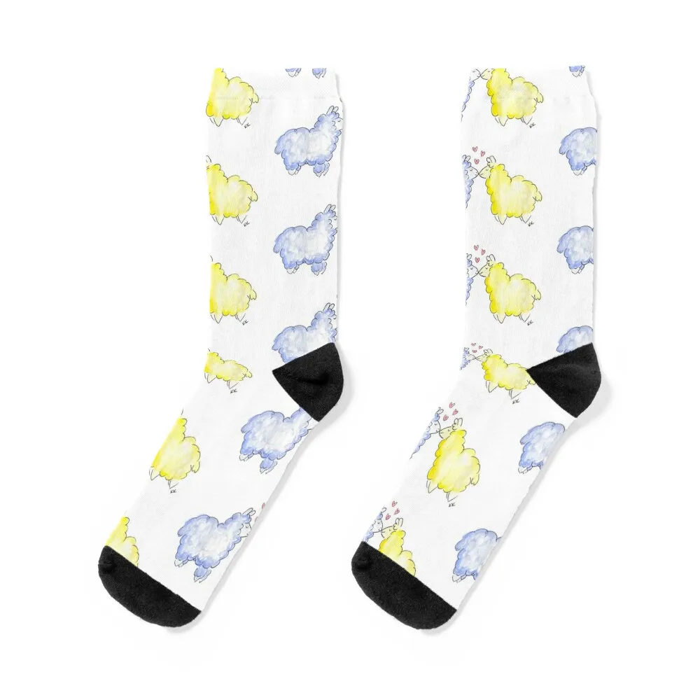 Llamas in Love Socks christmas stocking Lots Boy Child Socks Women's