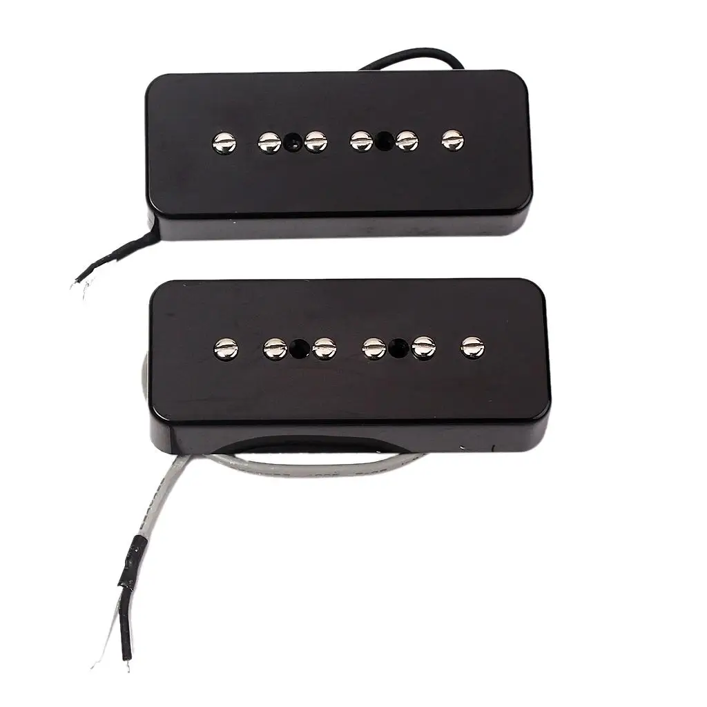 2 Pieces Bar  Pickup Set 50 / 52mm Hole for Guitar P90 Parts