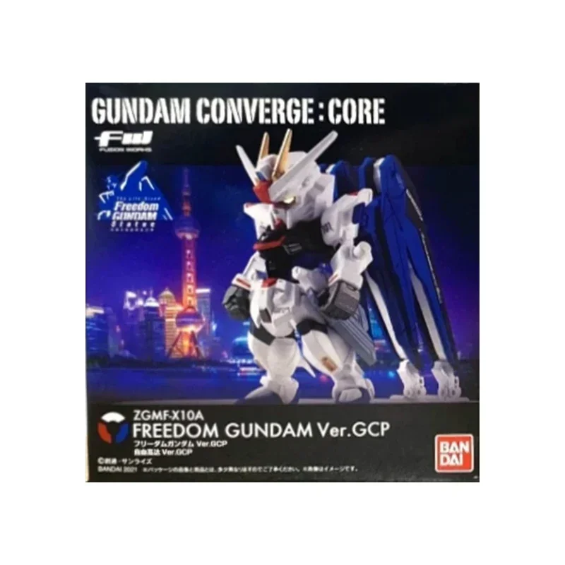 

Bandai 62724 Original Gundam Model Kit Anime Figure FW CORE Freedom Gundam Ver.GCP Collection Action Figure Toys Children gifts