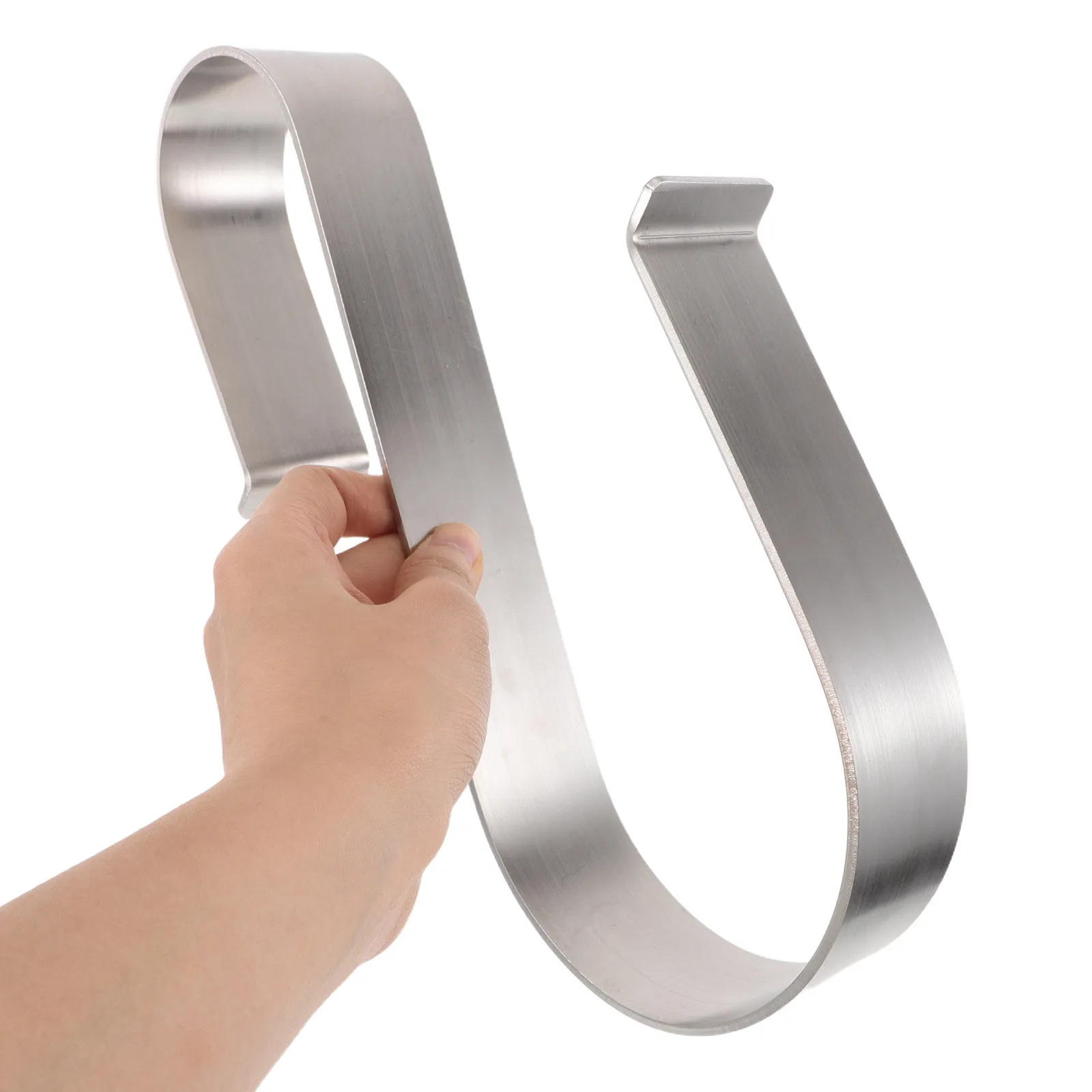 Marine S Shape Ring Buoy Bracket Heavy Duty Life Buoy Holder for Quick Emergency Rescue Small Hooks