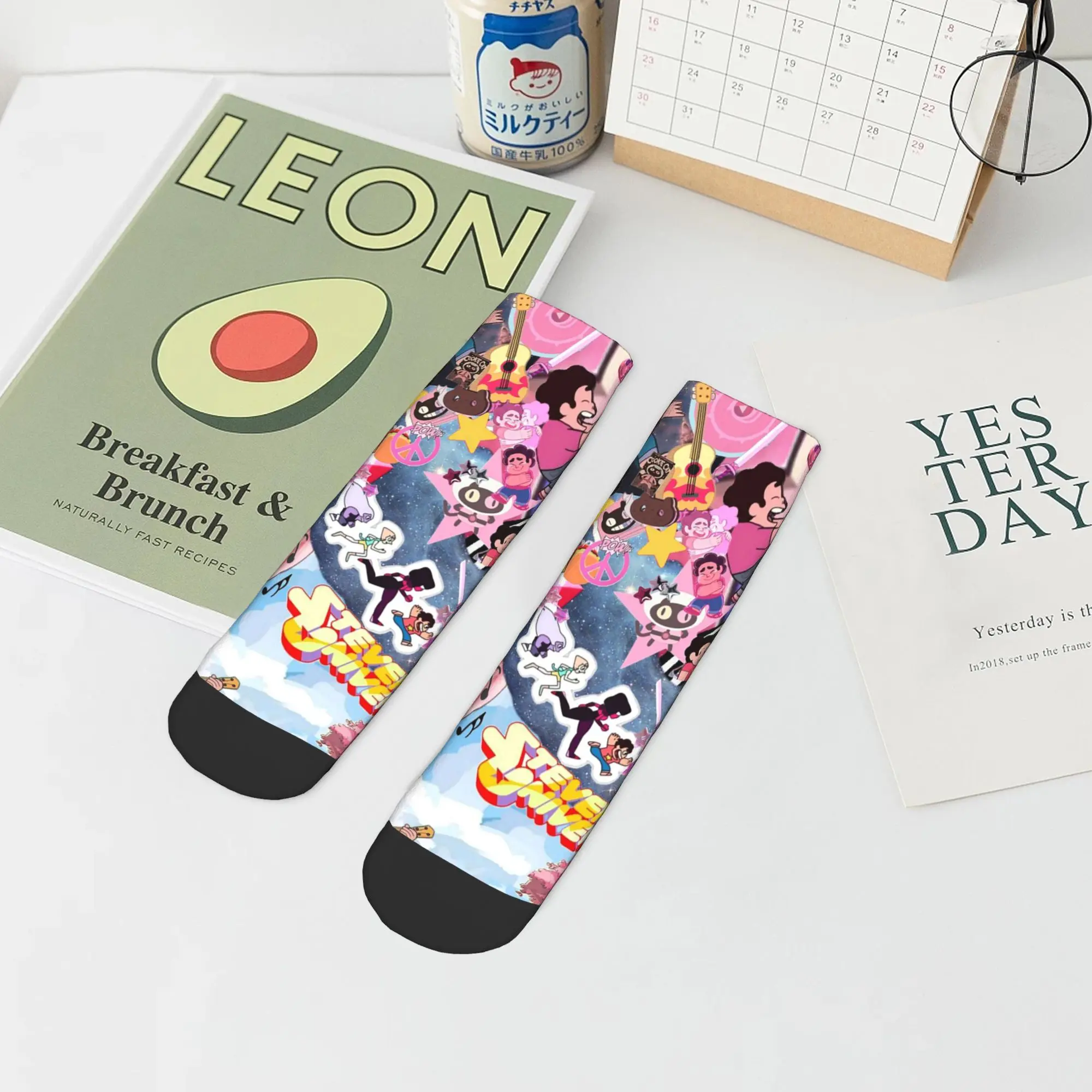 

Steven Universe Socks Harajuku Super Soft Stockings All Season Socks Accessories for Man Woman Gifts