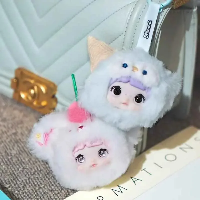 新品本物 ノミ 100% スイートネスシリーズ ブラインドボックス 可愛いぬいぐるみ モデル人形 トレンド ビニールフェイス ミステリーボックス リュック飾り ギフト