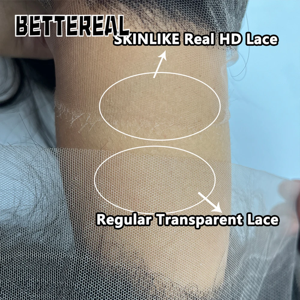 Bettereal 6X6 HD الدانتيل إغلاق غير مرئية HD الدانتيل الشفاف تذوب جلود مستقيم و الجسم موجة 2x6 5x5 13x4 13x6 HD الدانتيل أمامي #5