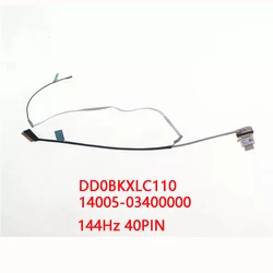 Nowy oryginalny kabel do laptopa LCD FHD dla ASUS FA506 FA506IH FA506II FA506IU FA506IV FX506 FA706IU 144HZ DD0BKXLC110 14005-03400000