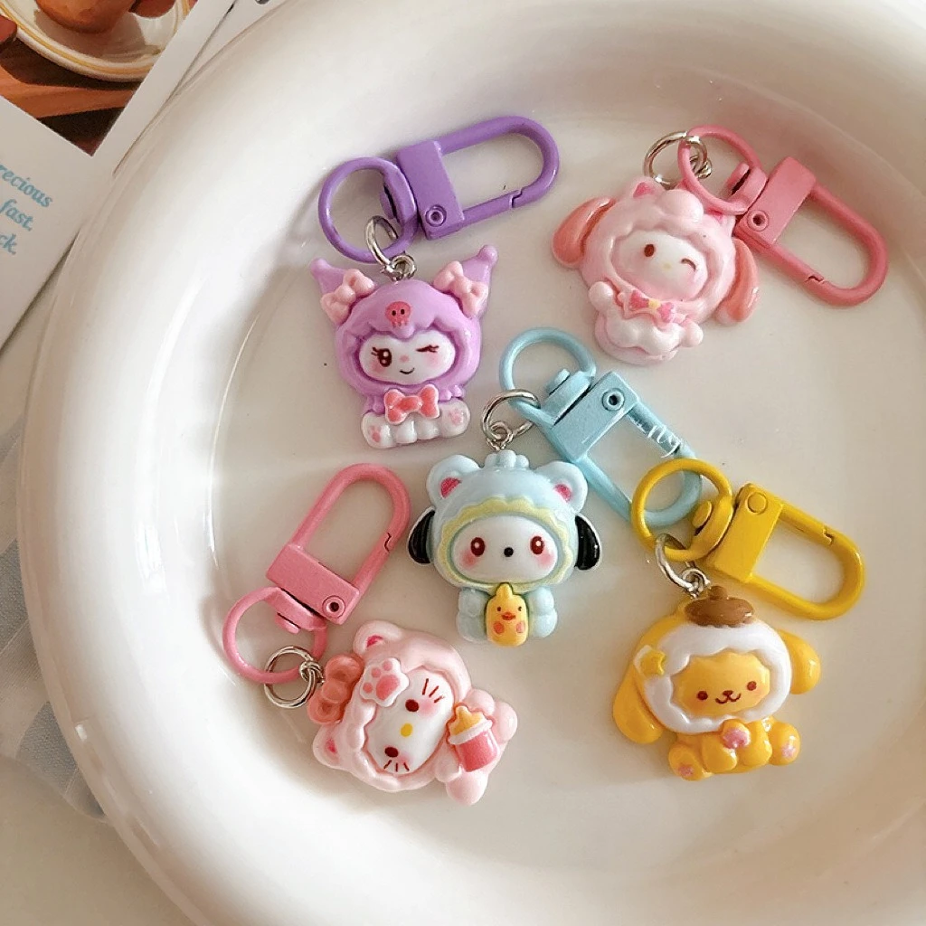 جديد لطيف الكرتون المفاتيح قلادة الطالب على ظهره ملحق بناتي القلب قلادة الهاتف المحمول، أفضل صديق هدية #1