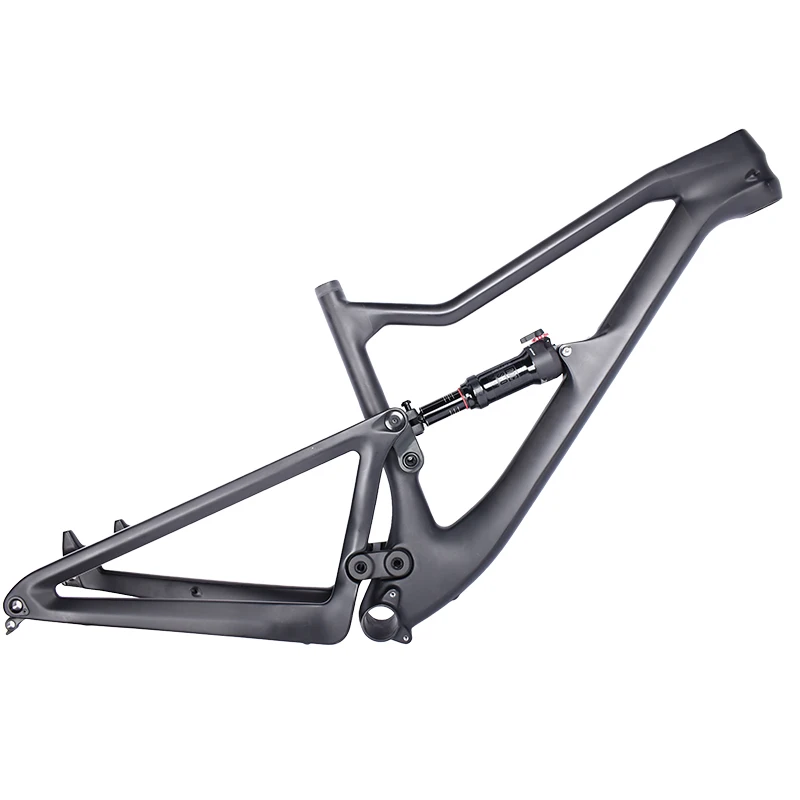 

2023 Miracle new model carbon T700 frame full suspension MTB frameset