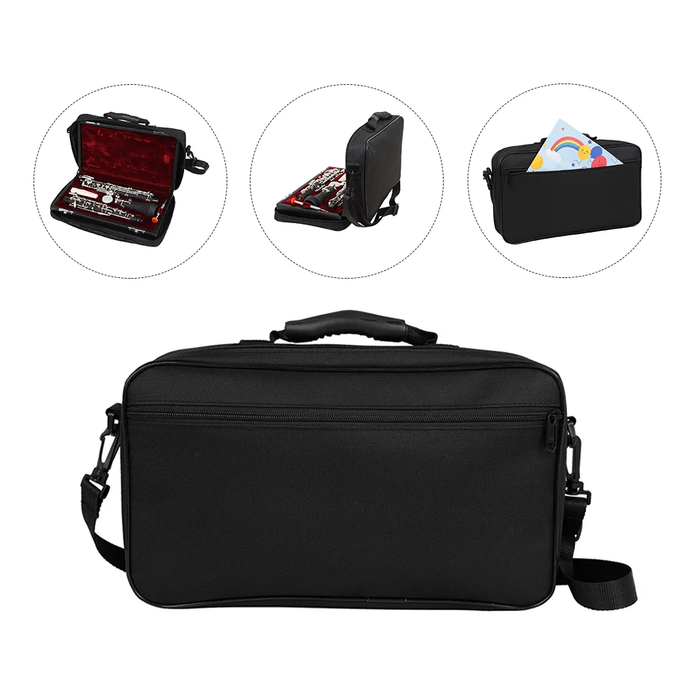 

Clarinet Musical Instrument Storage Bag Tote Case Liner Carry Replacement for Child