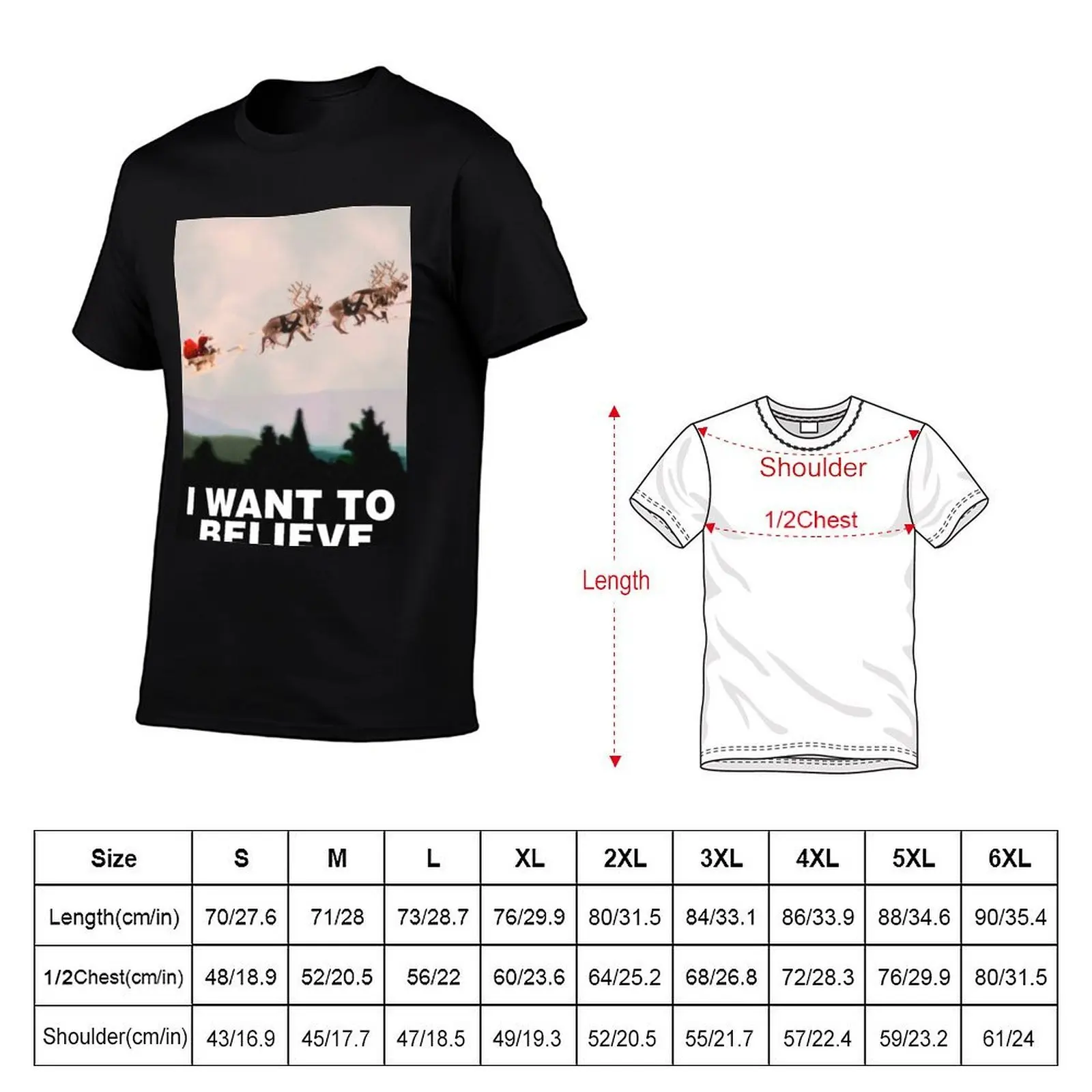 I Want to Believe, X-Files spoof T-Shirt custom shirt cotton man t-shirts mens vintage t shirts