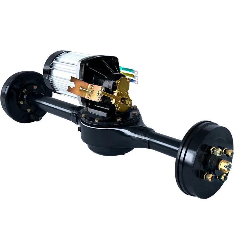 

Electric tricycle rear axle assembly