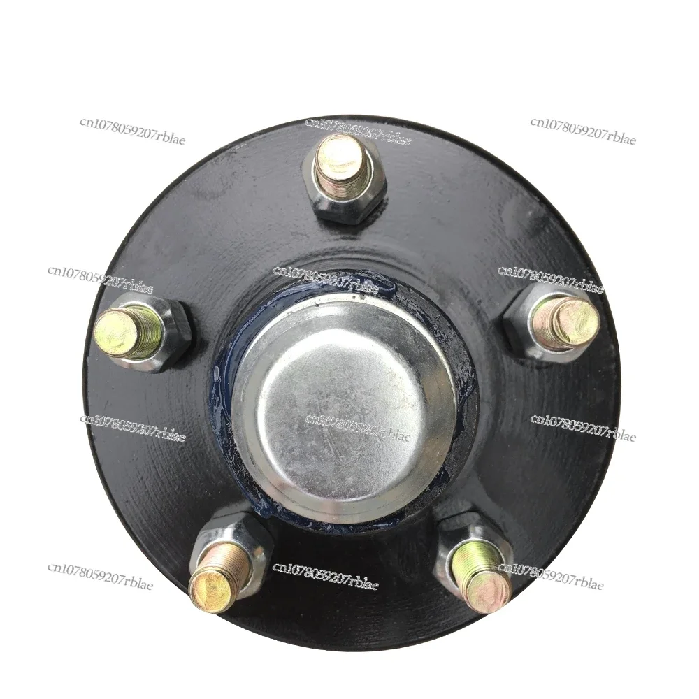 5‑114.3 PCD 3500LBS Unbraked Trailer Half Axle Shaft Hubs for Pair, RV Camper Caravan Replacement Parts